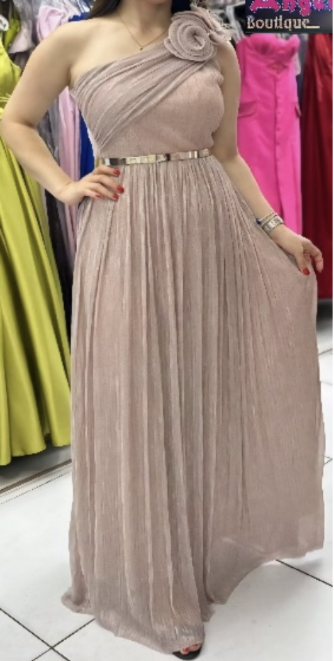 Beige Elegant evening gown Eve Dress