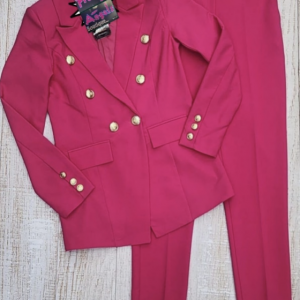 Pink Stylish Women’s Trouser Suit