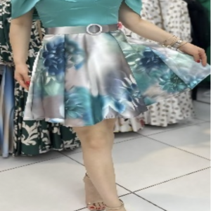 Green Stylish Short Cocktail Eve Dress
