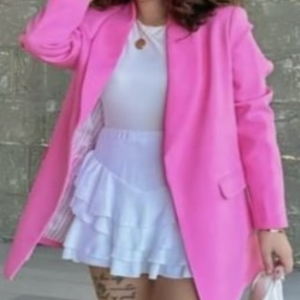 Bright Fuchsia Fink Tailored Piece